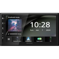 Kenwood double-DIN moniceiver Android Auto, Apple CarPlay, DAB+ tuner, connection for rear view came