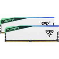 DIMM 48GB DDR5-6000 (2x 24GB) Dual-Kit, Arbeitsspeicher weiß, PVER548G60C42KW, Viper Elite 5 RGB, INTEL XMP, AMD EXPO
