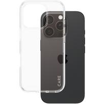 PanzerGlass CARE by Flagship Case Transparent Urban Combat w. Clear Frame iPhone 16 Pro Beskyttelsescover Transparent Apple iPhone 16 Pro