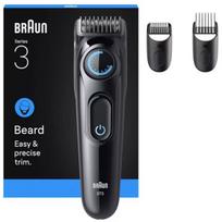 Braun Series 3 Beard Trimmer BT3520 244978 Akku/Netz black/blue 3 Aufsätze (244978)
