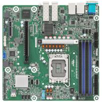 ASRock Mainboard EC262D4U2-2L2Q/E810 micro-ATX Sockel 1700 DDR5-only Single - Mainboard - Intel Sockel 1700 (Core i)
