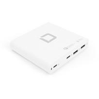 DICOTA Laptop Charger Universal PRO USB-C - Netzteil - AC - 120 Watt - Ausgangsanschlüsse: 4 - Großbritannien, Europa - weiß