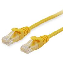 Equip Life - Patch-Kabel - RJ-45 (M) - RJ-45 (M) - 25cm - UTP - CAT 6 - gepresst, verseilt - Gelb (625463)