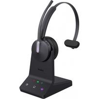 Yealink WH64 Mono Teams Kopfhörer Kabellos Kopfband Büro/Callcenter Mikro-USB Bluetooth Schwarz (1208671)