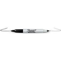 Sharpie Marker Twin Tip Extra Fein + Fein schwarz 12 Stück