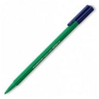 STAEDTLER Fasermaler triplus color, dreieckig, grün Minenstärke: 1,0 mm, drucksichere Spitze, DRY-SAFE (323-5)