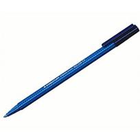STAEDTLER Fasermaler triplus color, dreieckig, blau Minenstärke: 1,0 mm, drucksichere Spitze, DRY-SAFE (323-3)