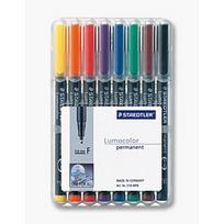 STAEDTLER 318 WP8 - Schwarz - Blau - Braun - Grün - Orange - Rot - Violett - Gelb - Schwarz - Transparent - Polypropylen (PP) - 0,6 mm - 8 Stück(e)