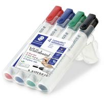 STAEDTLER Lumocolor  - 4 Stück(e) - Schwarz - Blau - Grün - Rot - Rundspitze - Mehrfarben - Polypropylen (PP) - 2 mm