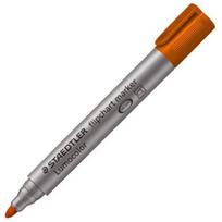 STAEDTLER Lumocolor Flipchart-Marker 356, orange Strichstärke: 2,0 mm, Rundspitze, nachfüllbar, DRY SAFE, - 10 Stück (356-4)