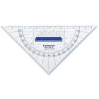 STAEDTLER Geodreieck 16cm P.styrol m.Griff tr