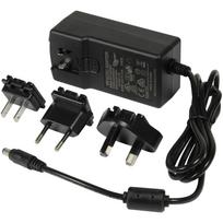 ALLNET Ersatznetzteil 12V/5A EU Type schwarz mit Adapter EU,US,UK (ALL-PSU12V5A-EUUSUK)