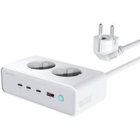 4smarts Desk Charger GaN 65W mit AC-Steckdosen (540065)