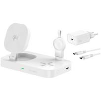 4smarts Qi2 Ladestation Trident mit Charger für Samsung Watch weiss (541368)