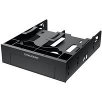 GrauGear mounting frame for 2x 2.5inch and 3.5inch HDD/SSD in 5.25inch