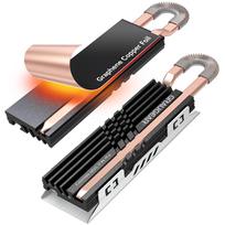 GrauGear Heatpipe Kühlkoerper SSD M.2 NVMe 2280 Graphen-Kupfe (G-M2HS07-GC)