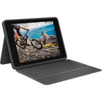 Logitech Rugged Folio - Tastatur und Foliohülle - Apple Smart connector - Französisch - für Apple 10.2-inch iPad (7. Generation, 8. Generation, 9. Generation)