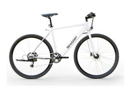 Sharp Gravel E-Bike 250W Motor App 70km weiß glanz