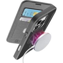 Cellularline Book Case Daily MAG - für Apple iPhone 16 Pro Max - Black (60889)