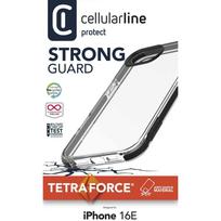 Cellularline Strong Guard Case - für Apple iPhone 16e - Clear