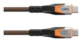 Urban Armor Gear 9B4415114097 USB cable USB 3.2 Gen 2x2 0.75 m USB C Black, Orange