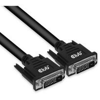 CABLE DVI-D TO DVI-D 3M/M/M CAC-1223 CLUB3D