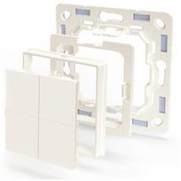Shelly · Plug & Play Zubehör·BLU Wall Switch 4 Adapter Legrand & (Shelly_B_A_WS_4_LS)