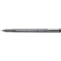 STAEDTLER Pigment Liner 308 - Schwarz - Fein - Schwarz - Grau - Rund - Tinte auf Pigmentbasis - 0,3 mm