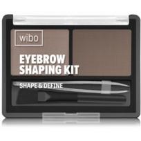 Wibo Shape&Define Eyebrow Shaping Kit antakių formavimo rinkinys - Black Brown