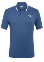 Polo marškinėliai vyrams  - Mėlyna (XL)