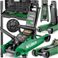 Automobilinis žirklinis domkratas Wuber, 2,5 t, 85–380 mm, su guma, lagamine
