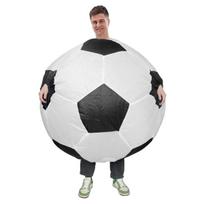 Pripučiamas futbolo kamuolio kostiumas suaugusiems