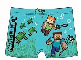 Maudymosi glaudės berniukams Minecraft, mėlyni