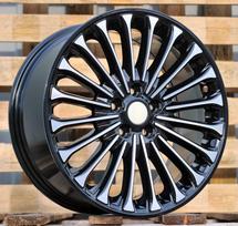 Ratlankis RACINGLINE Y0056 R17x7 5x108 ET 50 CB 63.4 (Black Polished) (680 kg)