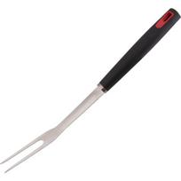 Grilio šakutė Lamart BBQ, 41 cm, juoda/sidabrinė