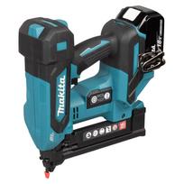 Akumuliatorinis siaurų kabių kabiakalis Makita DST630ZJ, 18 V (be akum. ir krov.)