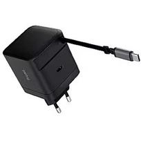 Trust Lādētājs Trust Maxo 65W Black USB-C 67 cm izvelkams vads 25805