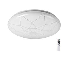 Rabalux 5540-LED Reguliuojamas lubinis šviestuvas DAMIEN LED/24W/230V Wi-Fi + nuotolinio valdymo pultas
