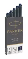 Parker 1950385 rašiklio šerdelė Juoda, Mėlyna 5 vnt