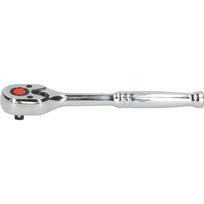Terkšlė 1/4"  CHROME. 72 dantų, su metaline rankena, KS Tools
