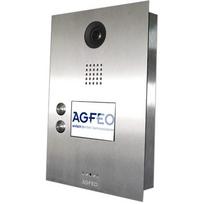 AGFEO IP-Video TFE 2, 8,89 cm (3.5"), TFT, 480 x 320 Pixel, 1280 x 720 Pixel, G.711, Edelstahl