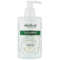 BioFresh švelnus veido prausiklis su agurkais ir hialurono rūgštimi – 200 ml