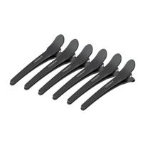 Kirpyklos plaukų segtukai E-17 10 vnt 10,5 cm juodi