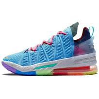 Nike LeBron 18 Geriausi 1-9 Vyriški sportbačiai Daugiaspalviai University-Blue Metallic-Gold DM2813-400 42.5