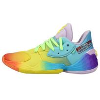 Adidas Harden Vol. 4 Camp Men Sneakers Multi-Color Purple-Tint Solar-Yellow FX4482 42