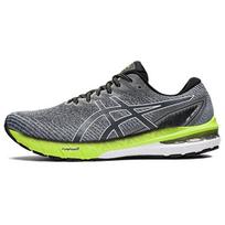 Asics GT 2000 10 2E Plati nešiojimo pilka vyriški sportbačiai balti 1011B186-023 46