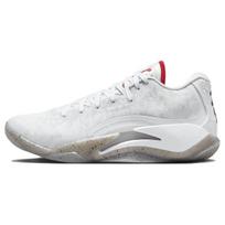 Air Jordan Zion 3 PF Fresh Paint Vyriški sportbačiai Balti University-Red Cement-Grey DR0676-106 40.5