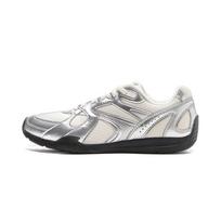 Li Ning Filin Retro Classic Ballet Flat Shoes Women Shoes Silver AGLV204-1 35