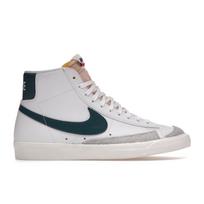 Nike Blazer Mid 77 Vintage Balti Tamsiai Žali Unisex Sportbačiai Sail BQ6806-112 42.5