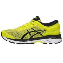 Asics Gel Kayano 24 Sulphur Spring Vyriški sportbačiai Geltoni Juodi Balti T749N-8990 39.5